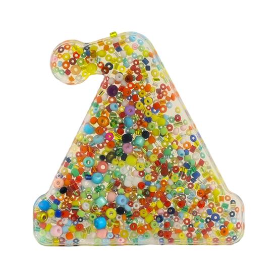 Handheld Fidget Toy Christmas Skin Picking Toy, Silicone Picky Pad for Dermatillomania Stress Relief Sensory Tools & Pickers, Portable Toys