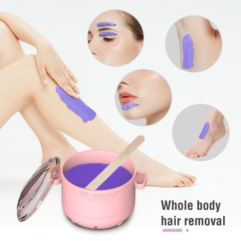 1PACK New Foldable Silicone Small Wax Pot Beauty Wax Therapy Machine Wax Melting Silicone Bowl Easy To Clean Non-stick Pan Liner