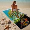 Proof Beach Towel with a The Little Mole1 Pattern - Soft,absorbent,quick-drying,machine Washable - Perfect for Swimming,camping,bathing