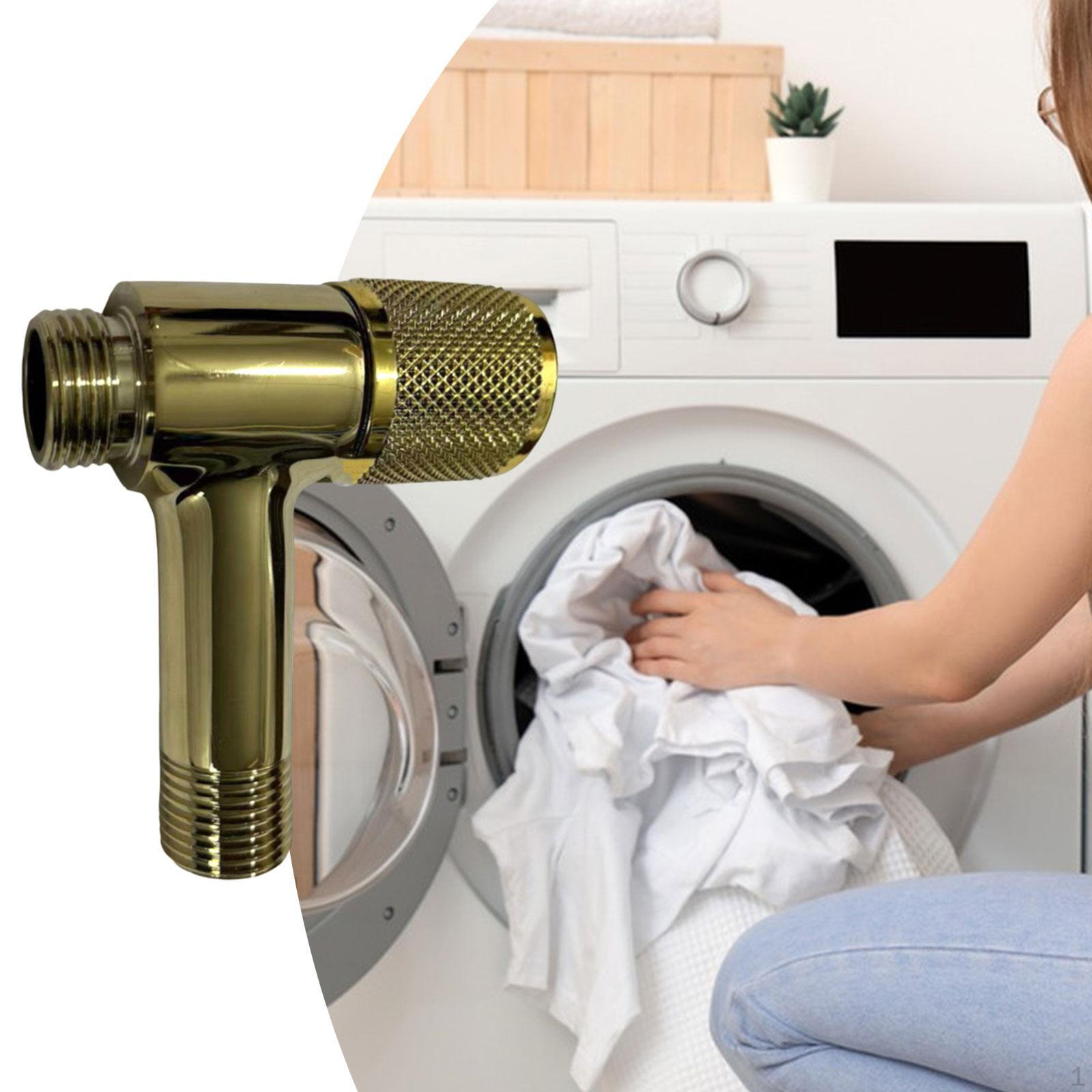 

Кран для пральної машини, кран для заміни води, кран-дозатор для газону раковини золотий