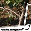 10PCS Fruit Tree Branch Limb Spreader Tool  36CM Plastic Hose Wrapped Iron Wire Tree Open Angle Pull Branch Bending Tool