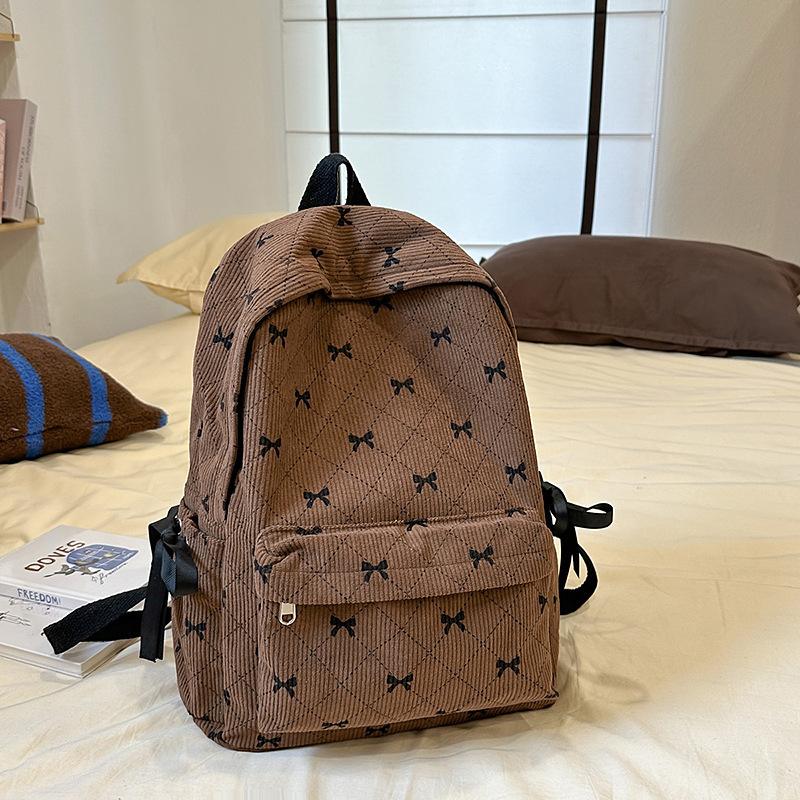2025 summer new casual fashion hundred cute simple student computer bag large capacity outdoor travel backpack