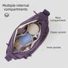 Casual Style Lightweight Dumpling Bag Waterproof Nylon Single Shoulder Bag Versatile Soft Crossbody Bag Daily Use