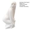 Halloween Ghost Figurine, Funny 3D Printed Scream Ghost Statue for Desk, Tabletop, Mantel, Shelf, Spooky Home Decor