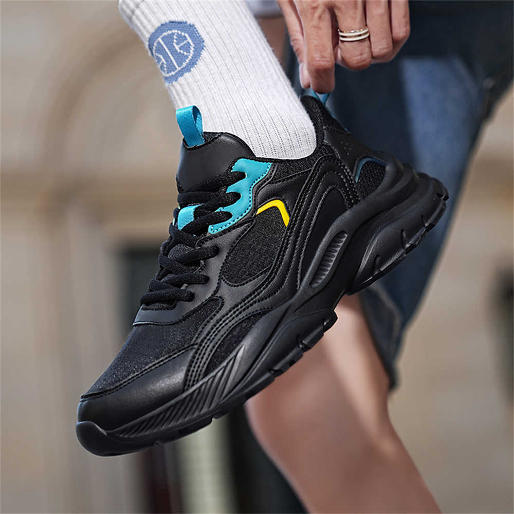 Fashion Thick Bottom Massive High-cut Sneakers Men's Training Boot Shoes Luxury Brand Man Sneakers Sport Tines Casuals Tenid