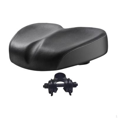 Bicycle Pad with Seat Clamp, Breathable Cushion for Indoor Riding