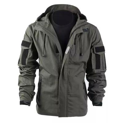 Heren tactisch windjack militaire jas buiten bergbeklimmen jacht windfooof jassen met capuchon waterdichte sportbovenkleding