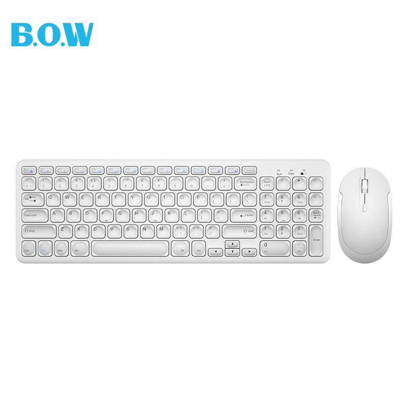 B.O.W Wireless Keyboard Mouse Combo