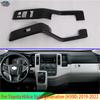 For Toyota HiAce Sixth Generation (H300) - Carbon Fiber Style Door Window Armrest Cover Switch Panel Trim