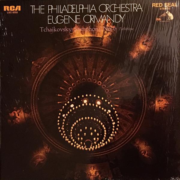 LP Record PHILADELPHIA ORCHESTRA EUGENE ORMA  Tchaikovsky Symphony No. 6 Patheti LSC3058 RCA RED SEAL 1969 US Classical Used