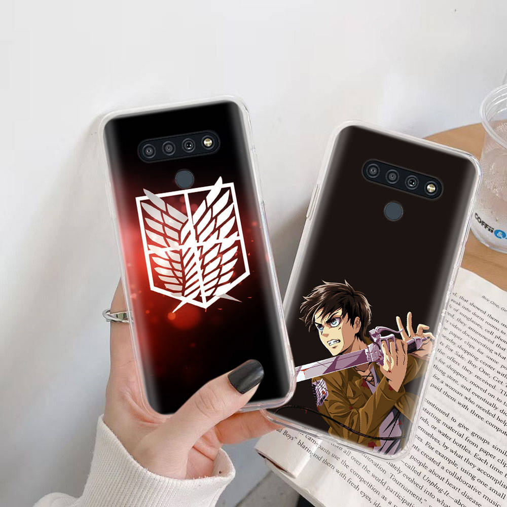 Attack on Titan TPU Case for iPhone XR 7 8 14 15 11 12 13 X XS Pro Max Xiaomi Redmi 13C Note 9 Samsung A22 S23 S24 Ultra Plus VIVO
