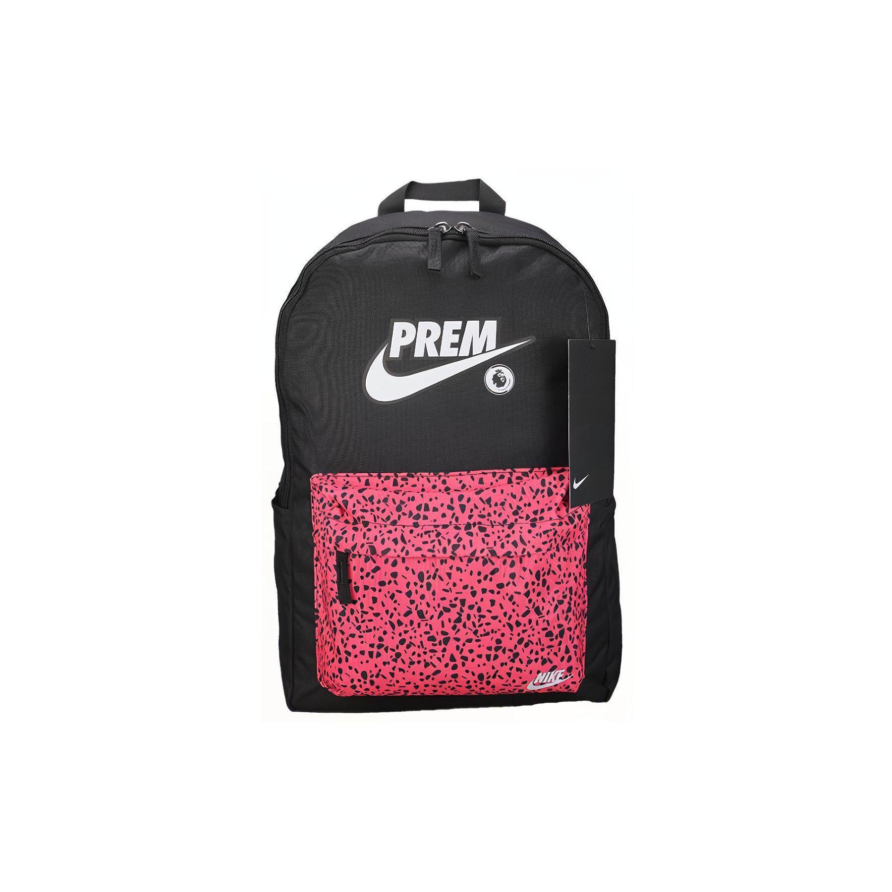 

Nike Assassin Premier League F.C. Series Sports Casual Trend Polyester Backpack Unisex Backpack Black Pink BA6430-010 Black Pink Multicolor
