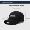 Solid Color Baseball Cap Adjustable Sun Cap UV Protection Sunscreen  Hat  for Running