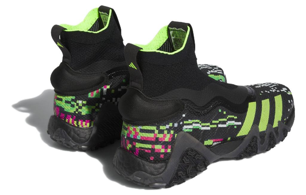 adidas Codechaos Laceless Primeknit Boost 'Black Lucid Lemon' IE4784