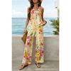 Bohemian women's sleeveless suit is suitable for daily wear, vacation sleeveless suit, spot solid color premium