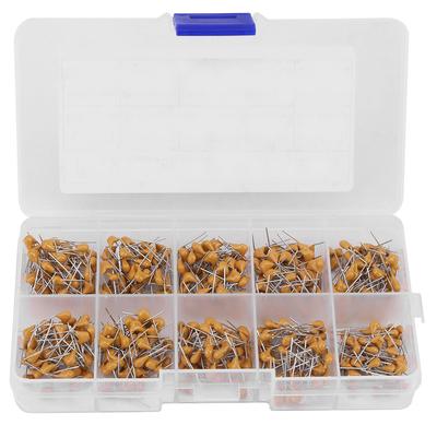500pcs 10 Values 50V 10PF680PF Monolithic Ceramic Capacitor Assorted Kit