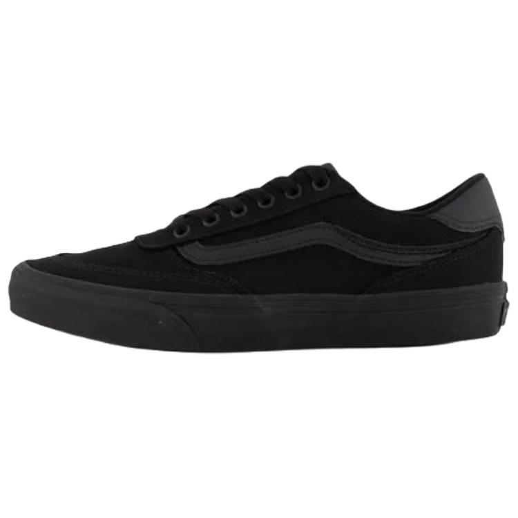 

Vans Brooklyn LS Skateboard Shoes Men s Black VN000D7QBKA 39