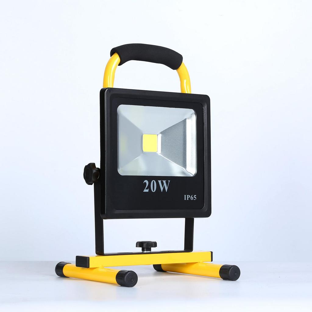 Coreparts 20W Rechargeable Led Lamp With Eu Plug + Car Charger, Ac, Usb Cable, Mspp8041