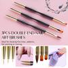 31pcs Nail Art Brushes Liner Dotting Drawing Striping Nail Painting Brush Set for Salon Home Use
