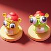 Simulation Snake Big Eyeball Pinch Keychain Squeeze Ball Toys Keyring  Kids Holiday Gift
