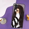 Brunette Blonde Girl Cute Case For Xiaomi Redmi Note 13 Pro 14 12 9 10 11 Pro 10S 11S 12S Redmi 10C 13C 14C 12C Cover