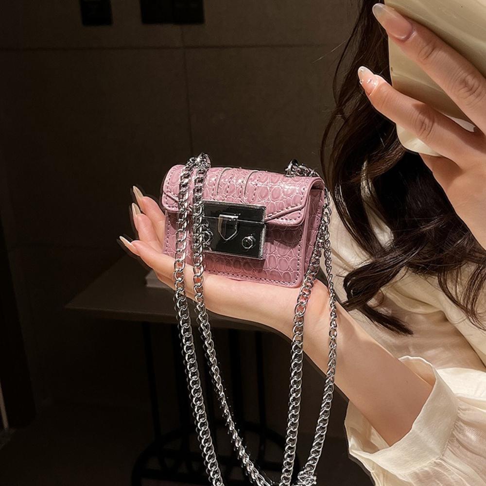Chain Female Bag Mini Summer Crossbody Bags for Women Fashion Luxury Designer Handbag Women's 2025 Trend Woman Shoulder Purse