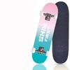 Pro Skateboard: Beginner-Ready Maple Longboard with Double Kick Deck for Adults & Kids