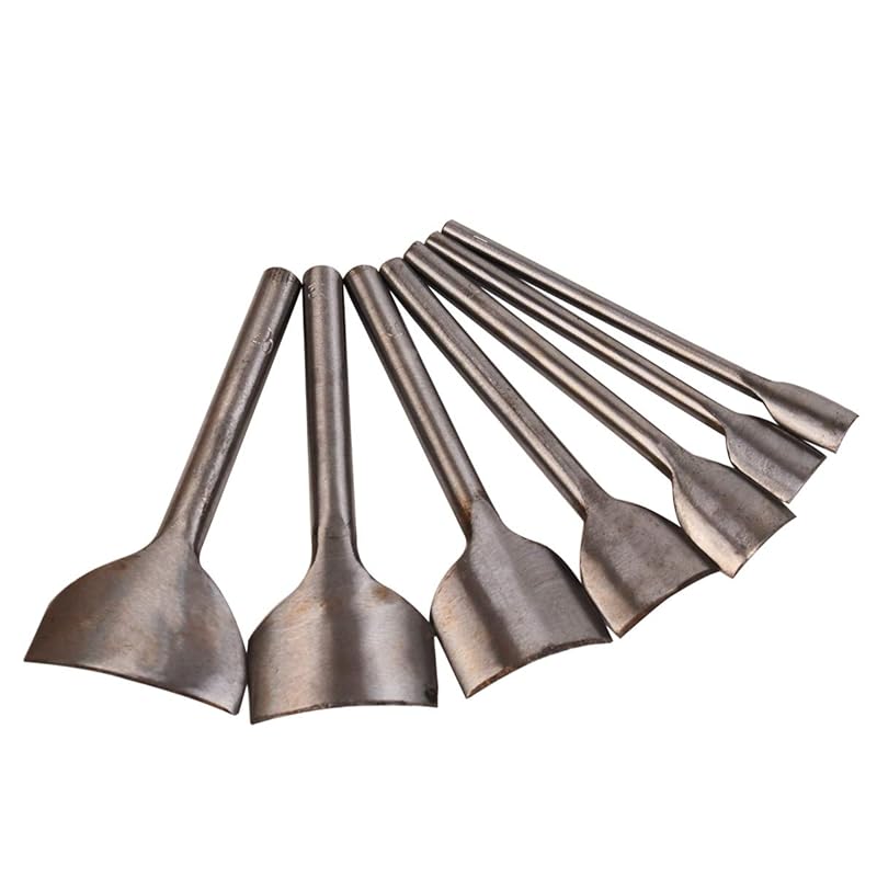 Baitaihem 7 шт. Полукруглый пробойник для кожи в форме дуги, пробойник для ремня, кошелька, сумки, 7 размеров(10мм,15мм,20мм,25мм,30мм,35мм,40мм) Дугообразный Arc-Shaped