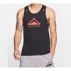 Nike Rise 365 Trail Dri-Fit Koszulka do biegania Męskie Góry Czarne CT7371-010