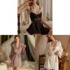 Moon Cat Lace Underwear With Cotton Padded Silk Strap For Sensual Sleepwear Women