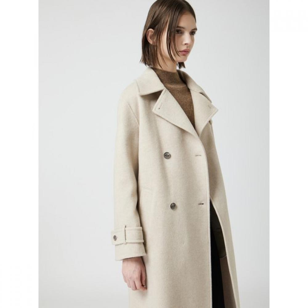 Cc Collect Cashmere Blend Double Long Coat C254msg532