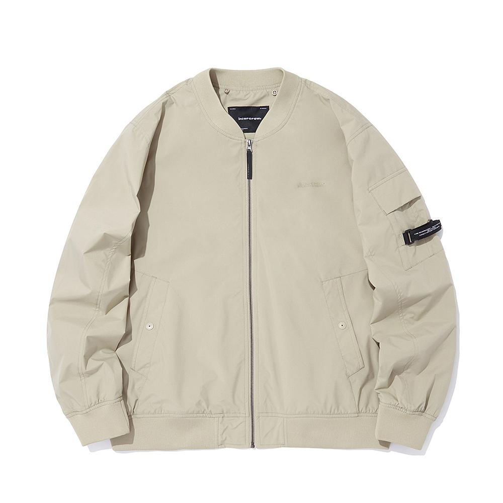 Intercrew Bomber Jacket Beige Ity3Uj01Abe
