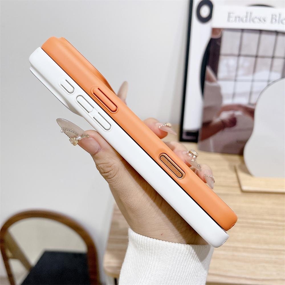 Genuine Glass Glossy Hard Shockproof Case for iPhone 17 16 15 14 13 12 11 Pro Max Plus Macaron Candy Color Cover for iPhone Air