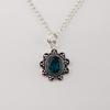 Natural Apatite Gemstone 925 Sterling Silver Jewelry Partywear Pendant 1.37" For Birthday Gift CP-40-13