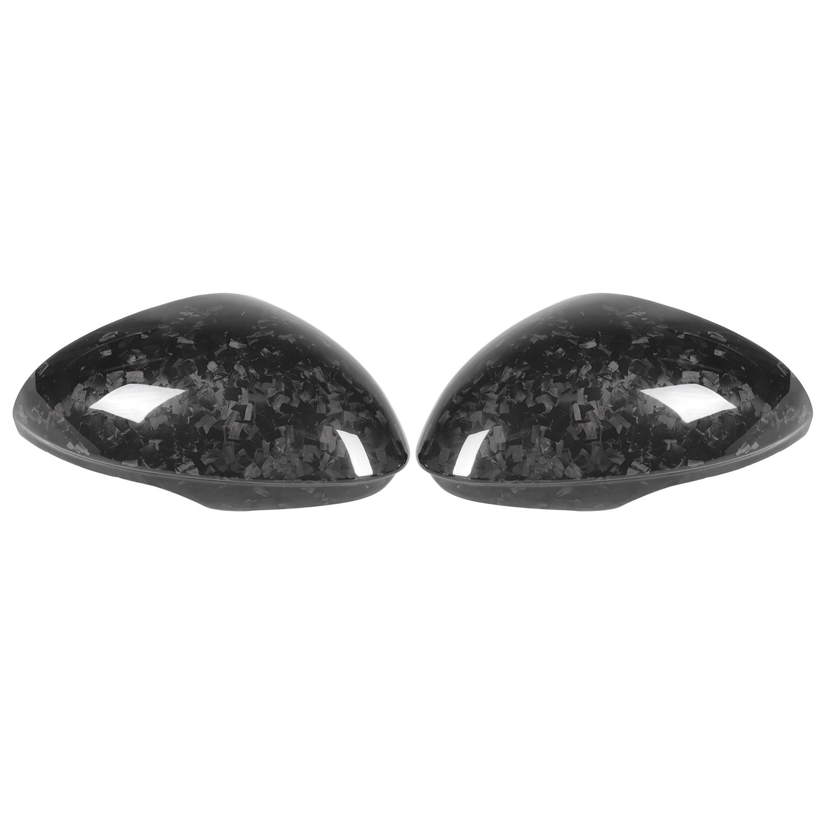 Carbon Fiber Rearview Mirror Cover Trim Cap Exterior Decor Fit for Alfa Romeo Giulia 2015 2020 LHD RHD