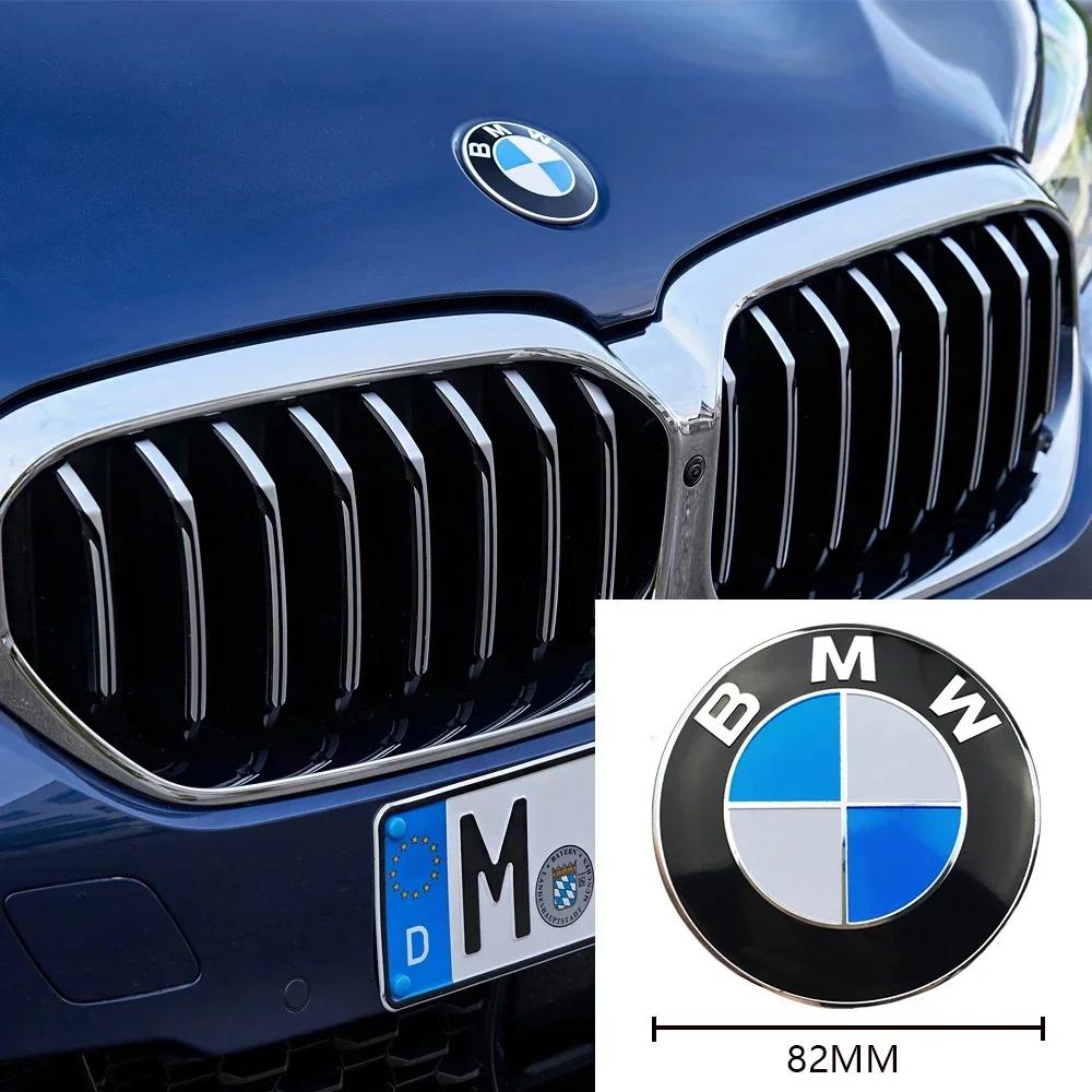 1 st 82 mm 74 mm Bilemblem Märke Motorhuv Fram Baklucka Logotyp för Bmw E46 E39 E38 E90 E60 Z3 Z4 X3 X5 X6 51148132375 Bmw Emblem