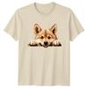 Dogs Animal Dog Wear Pet Casual Natural Colour Unisex Adult T-Shirt Gift Tee