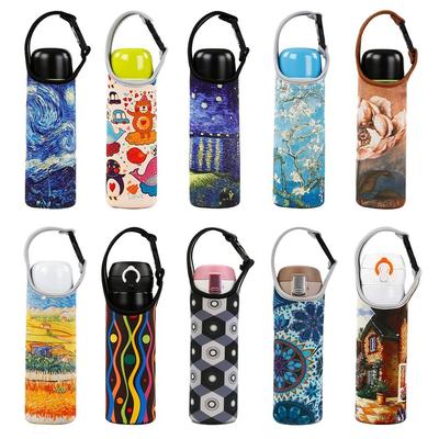 Trinkgeschirr-Zubehör Tragbare Wasserflaschenabdeckung Mehrere Farben Wasserflaschentasche Tassenhülle Outdoor Sport
