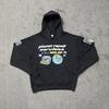 Broken Planet Streetwear Hoodie Set With 3D Puff Print Loose Fit Cotton Sweatshirt Men