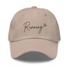 Hat Men's and Women's Spring and Autumn Printed Alphabet Shade Sunscreen Cap Golf Cap Casual Versatile Baseball Cap