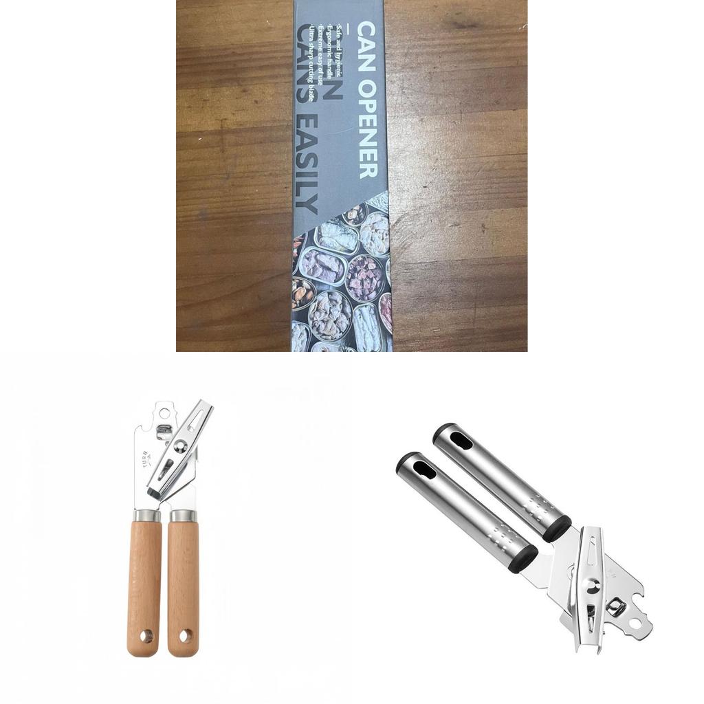 Stainless Steel Can Opener Multitool With Bottle Opening Function For Kitchen And Gift Use