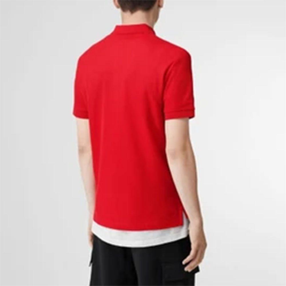 Burberry FW20 Polo Shirt Men's Bright Red 80143171