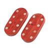 Fidget Slider Red Sandalwood Stress Relief Engraved Fingertip Fidget Slider Toy for Office