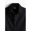 H M Easy Care sliM Fit sHirt Black