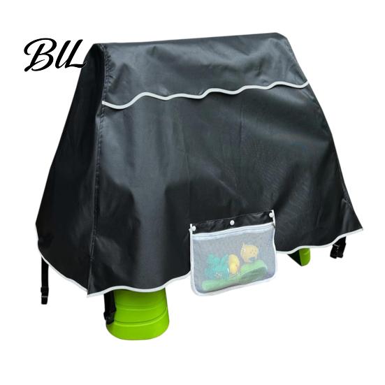 Kids Water Table Accessories Cover with Storage Bag Waterproof Snug Fit Outdoor for Toy Protects from Dust Debris Play