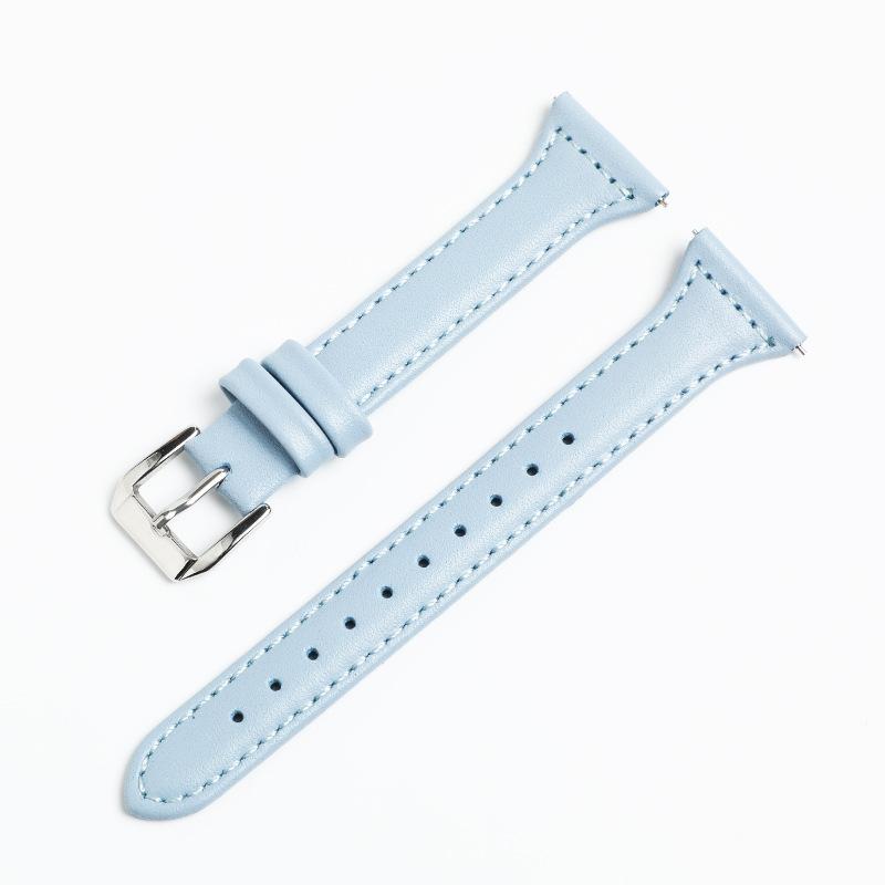 Suitable for Huawei Apple Universal Leather Strap Tide Brand 22mm Leather Strap Small Waist