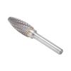 Double Cut Carbide Burr Rotary File Tree Shape Multipurpose for Aviation Automobile Ship