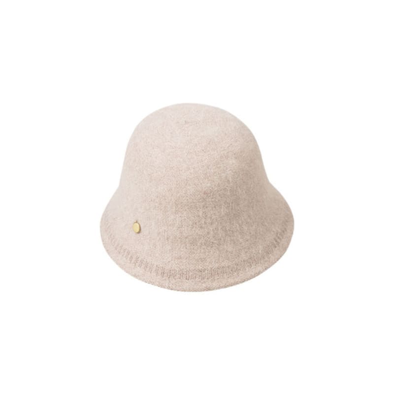 J.ESTINA J.LETTER Angora Bucket Hat BE (JEACEM4BF912BE260)