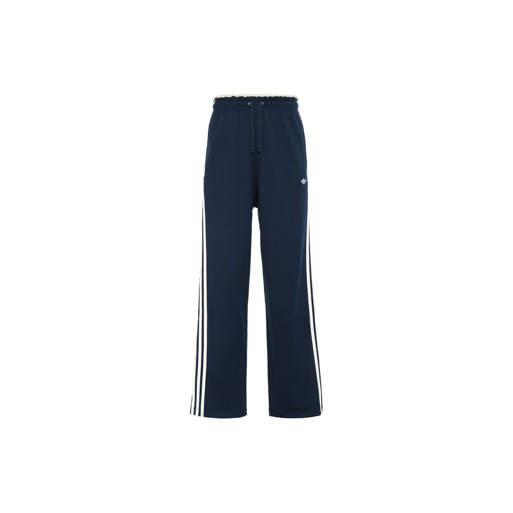 Adidas X Originals FW23 Solid Color Drawstring Joggers Men Bottoms Blue IN1085