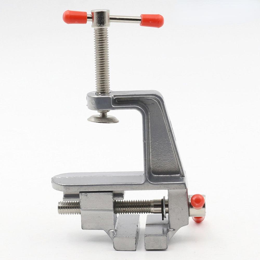 Mini Desktop Vise Small Bench Clamp Welding Aid Model Table Vise Household Flat Table Vise Precision Clamp